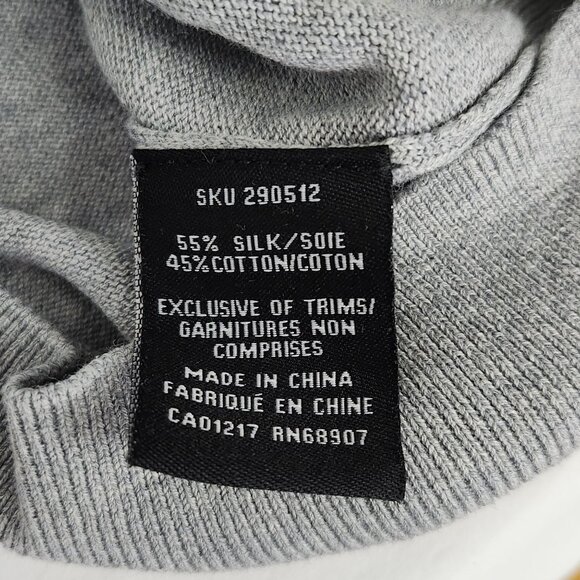 Le Chateau Argyle Sweater Vest Silk Cotton Blend Light Academia Tennis Prep Golf - Picture 8 of 9